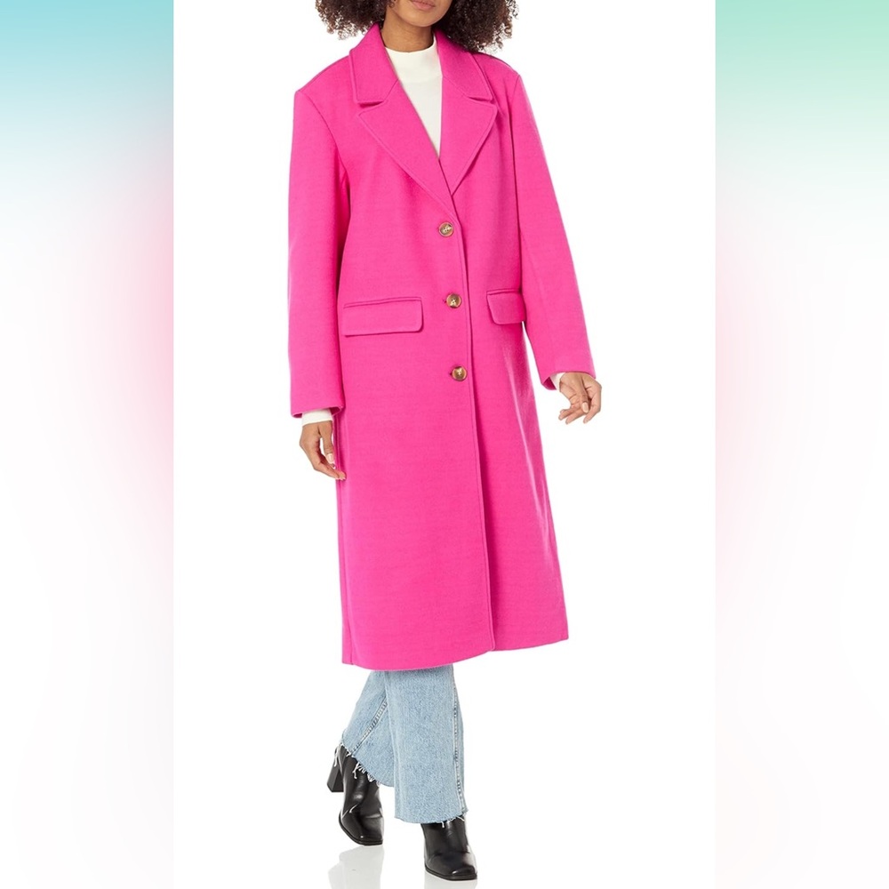 The Drop Pink Coat